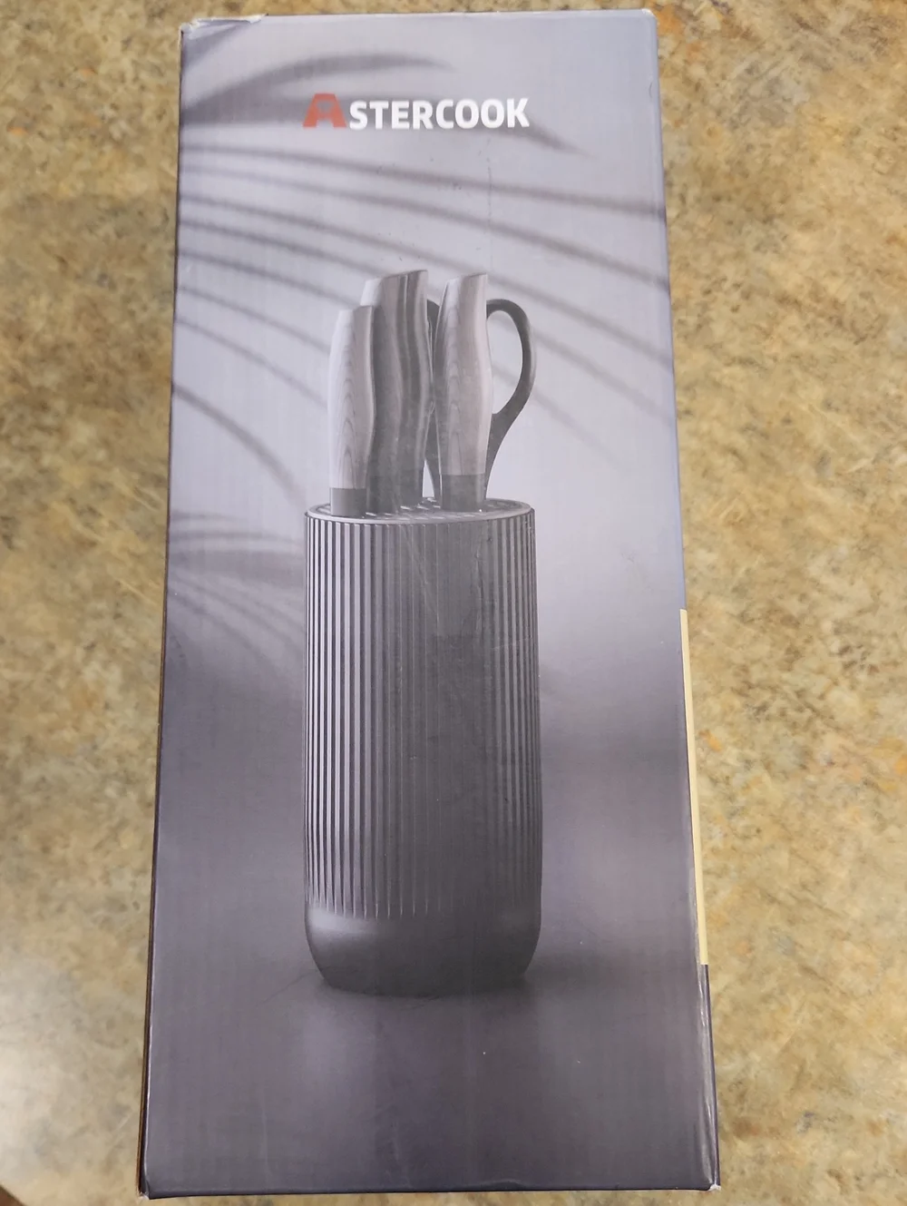 Astercook 6-Piece Knife Block Set
